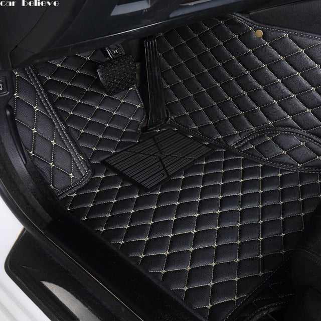 Car Believe Auto car floor Foot mat For jeep grand cherokee 2014 compass 2018 commander renegade waterproof car accessories