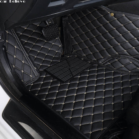 Car Believe Auto car floor Foot mat For jeep grand cherokee 2014 compass 2018 commander renegade waterproof car accessories
