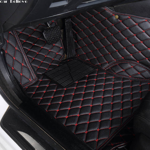 Car Believe Auto car floor Foot mat For jeep grand cherokee 2014 compass 2018 commander renegade waterproof car accessories
